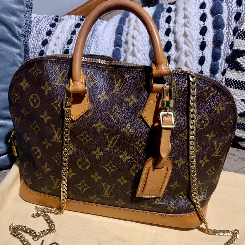❤️😍 AUTHENTIC VINTAGE LOUIS VUITTON MONOGRAM ALMA